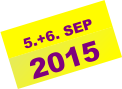 5.+6. SEP 2015
